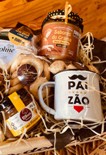 Carregar imagem no visualizador da galeria, Cesta Cafezin Gourmet - Dia dos Pais (10 Itens) COD 010805
