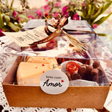 Carregar imagem no visualizador da galeria, Platter Box 2pax - Brie + Canastra (24h Antec.) Tam. 21x15 202101